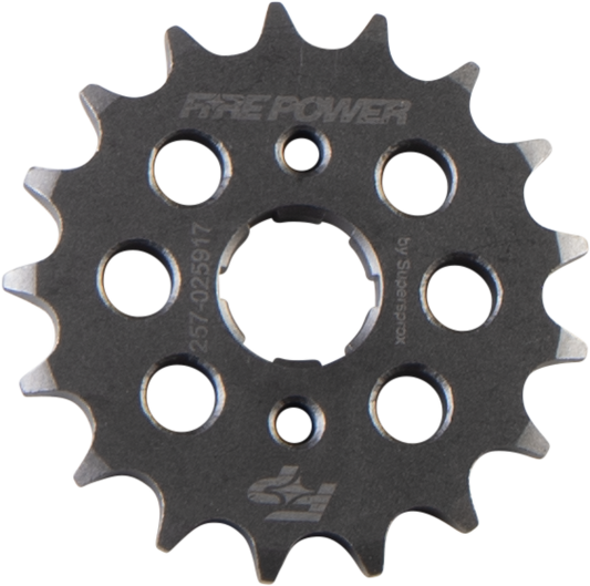 FIRE POWER FPC - 259 - 17 - 2 Front CS Steel Sprocket for Honda XL125S and XL185S (17 Tooth) - Kelly Motorsports