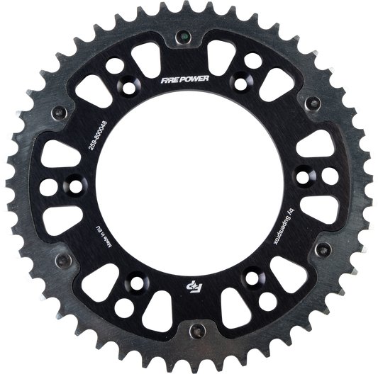 Fire Power FPH - 8000 - 48 - BLK Rear Sprocket Hybrid 48 Tooth for Beta Motorcycles - Kelly Motorsports