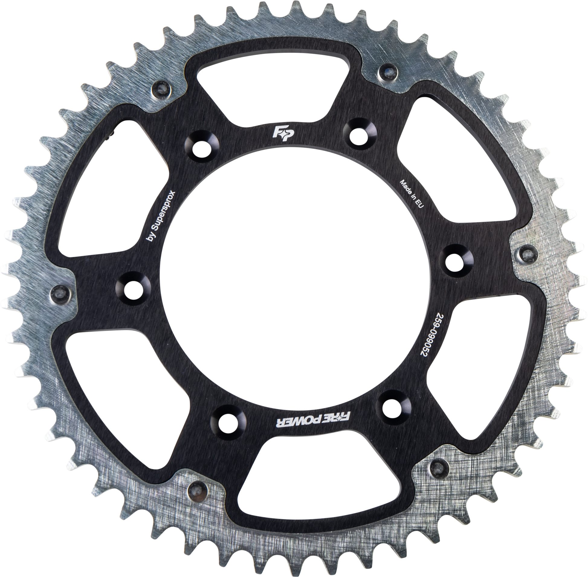Fire Power FPH - 990 - 52 - BLK Rear Sprocket Hybrid 52 Teeth for Gas - Gas 2021 - 2022 Models - Kelly Motorsports