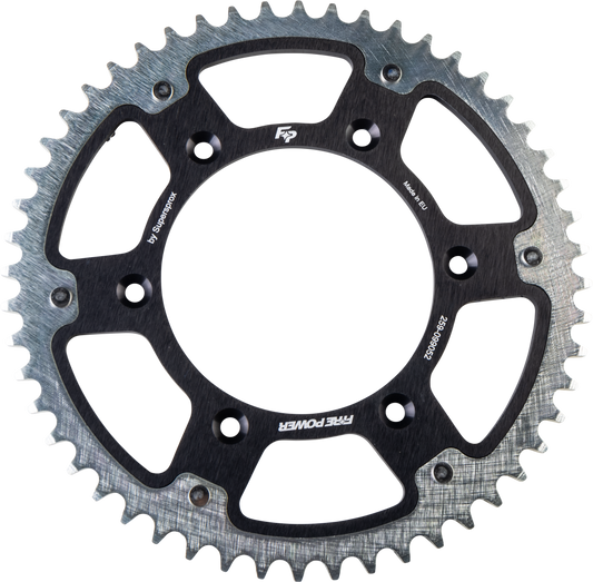 Fire Power FPH - 990 - 52 - BLK Rear Sprocket Hybrid 52 Teeth for Gas - Gas 2021 - 2022 Models - Kelly Motorsports