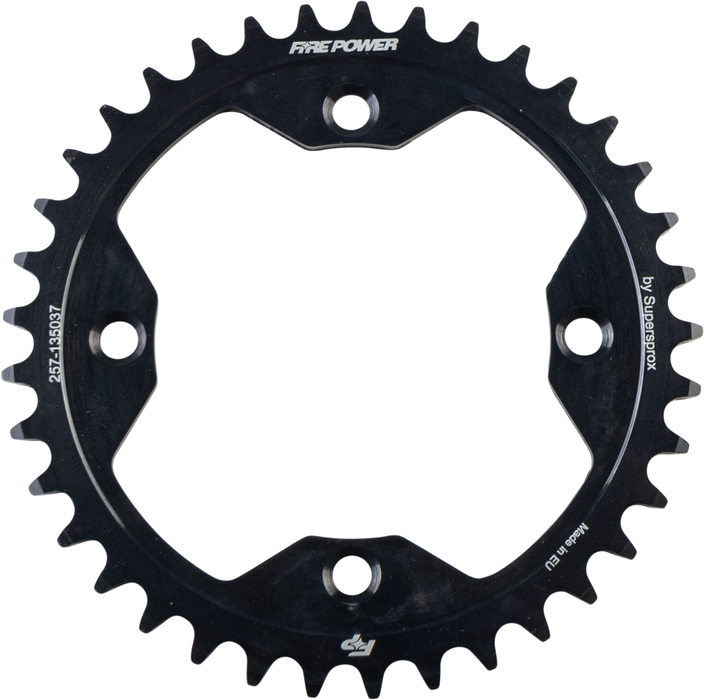 Fire Power FPS - 1350 - 37 - BLK Rear Steel Sprocket for Honda Off - Road Models - Kelly Motorsports