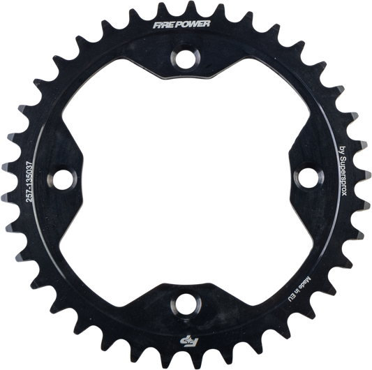 Fire Power FPS - 1350 - 37 - BLK Rear Steel Sprocket for Honda Off - Road Models - Kelly Motorsports