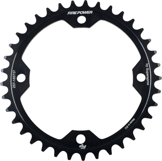FIRE POWER FPS - 1857 - 37 - BLK Rear Steel Sprocket for Yamaha YFZ450R & YFZ450X, 37 Teeth - Kelly Motorsports