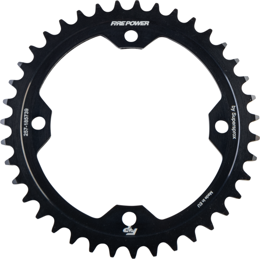 FIRE POWER FPS - 1857 - 39 - BLK Rear Steel Sprocket for Yamaha YFZ450R & YFZ450X - Kelly Motorsports