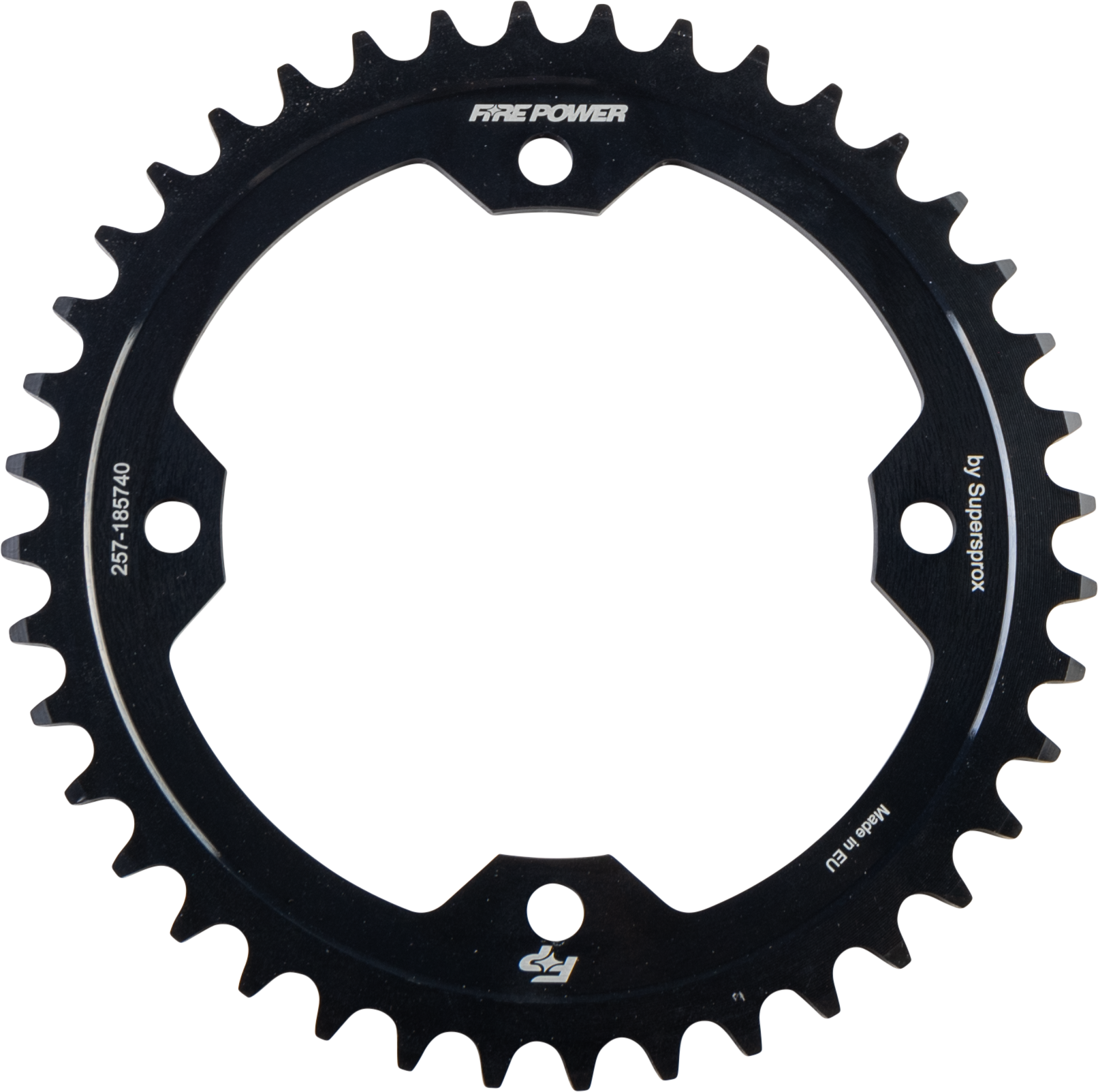 FIRE POWER FPS - 1857 - 40 - BLK Rear Steel Sprocket for Yamaha YFZ450R and YFZ450X - Kelly Motorsports
