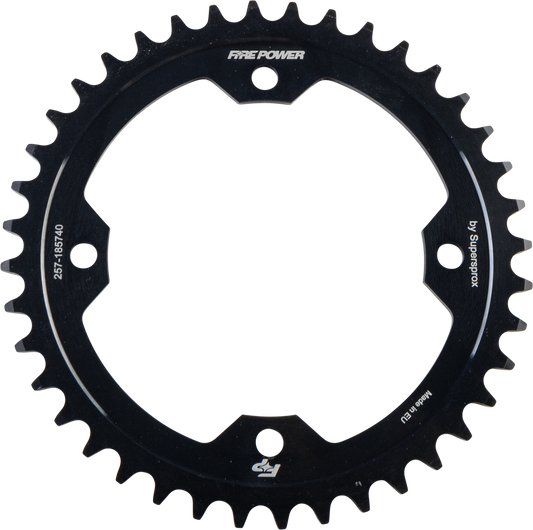 FIRE POWER FPS - 1857 - 40 - BLK Rear Steel Sprocket for Yamaha YFZ450R and YFZ450X - Kelly Motorsports
