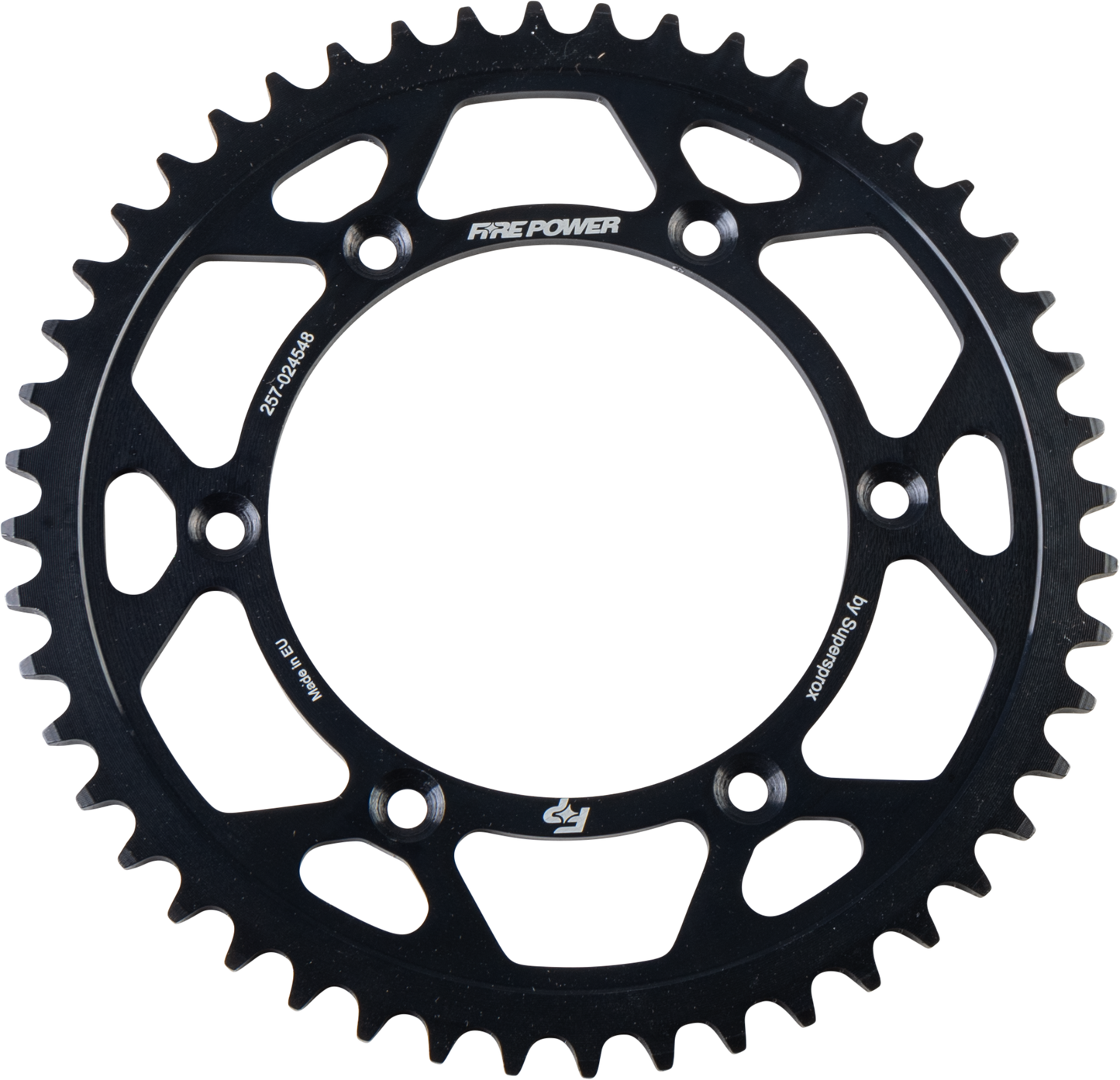 FIRE POWER FPS - 245 - 48 - BLK Rear Steel Sprocket 48 Teeth for Off - Road & Extreme Riding - Kelly Motorsports