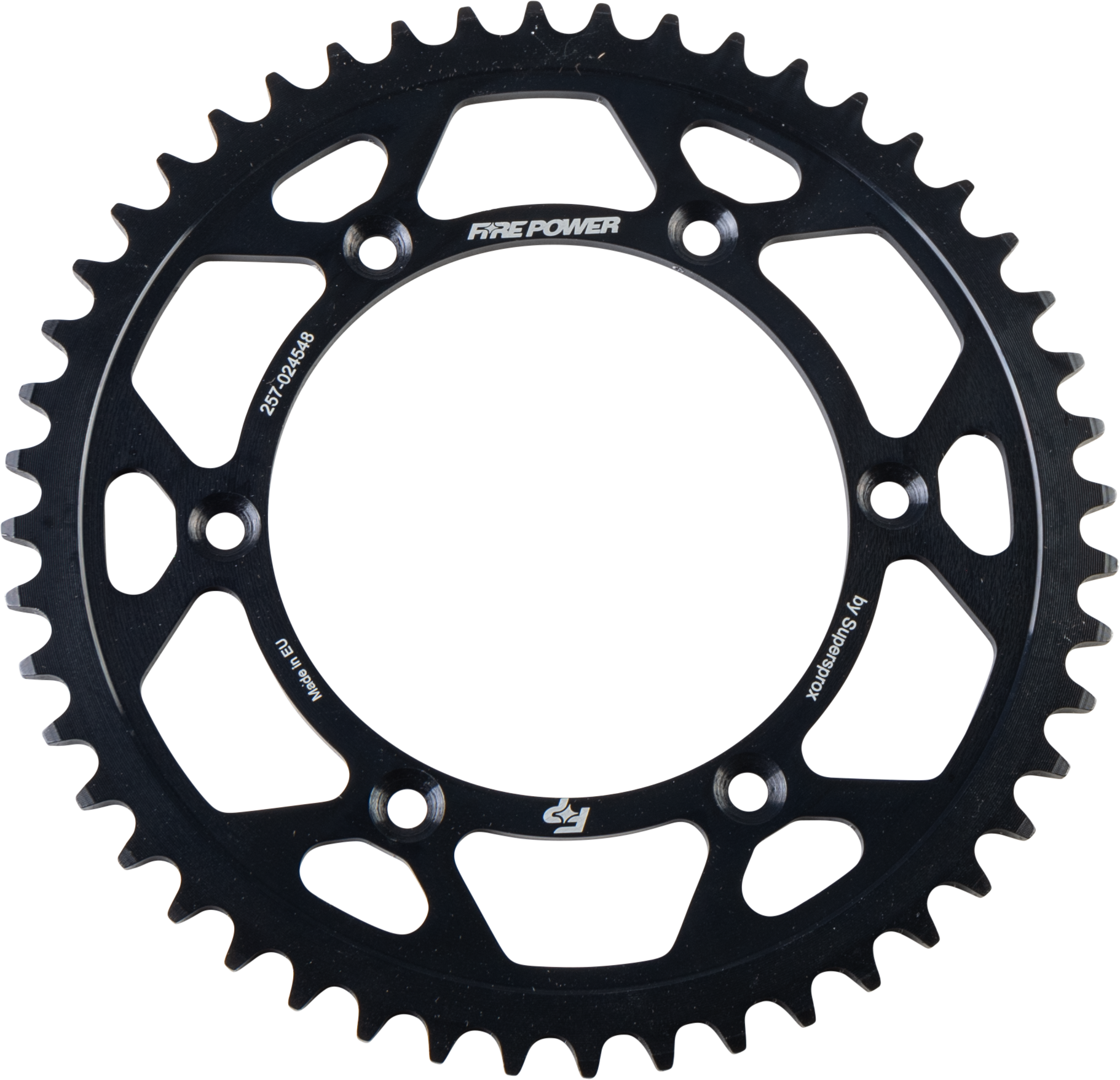 FIRE POWER FPS - 245 - 48 - BLK Rear Steel Sprocket 48 Teeth for Off - Road & Extreme Riding - Kelly Motorsports