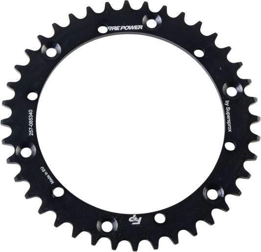 FIRE POWER FPS - 853 - 40 - BLK Rear Steel Sprocket for Yamaha YFS200 Blaster (40 Tooth, Black) - Kelly Motorsports