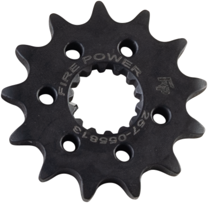 FIRE POWER Front Chain Sprocket Steel 13T – Durable and High - Performance Motorcycle Part - Kelly Motorsports