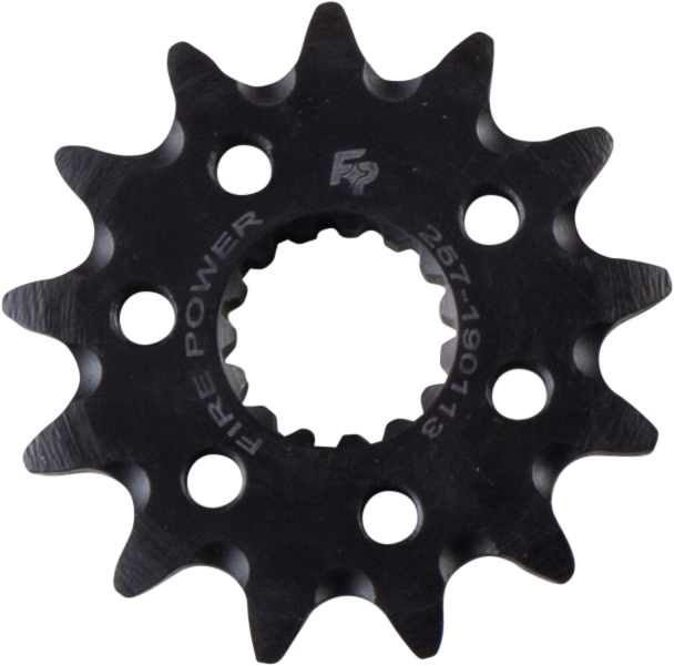 FIRE POWER Front Chain Sprocket Steel 13T for Beta Motorcycle Models (Part Number FPC - 1901 - 13 - 1) - Kelly Motorsports