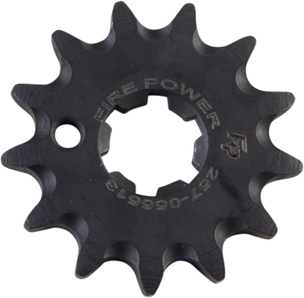 FIRE POWER Front Chain Sprocket Steel 13T for Kawasaki KX85 (2001 - 2010) - Kelly Motorsports