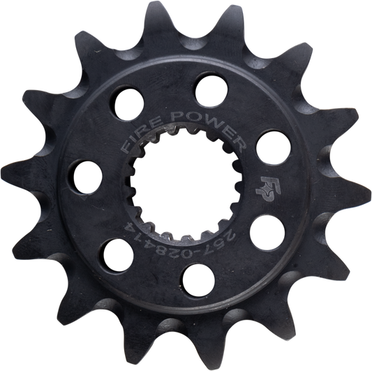 FIRE POWER Front Chain Sprocket Steel 14T for Honda CR500R and CRF450RX - Kelly Motorsports