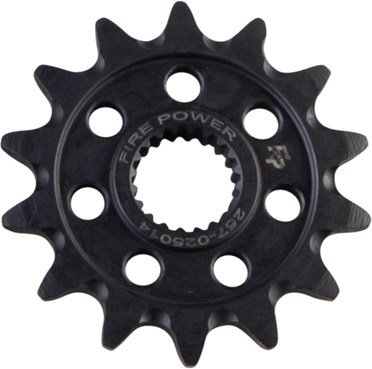 FIRE POWER Front Chain Sprocket Steel 14T for Kawasaki KX250F (2006 - 2015) - Kelly Motorsports