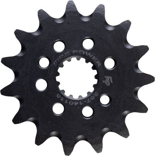 FIRE POWER Front Chain Sprocket Steel 15T for Kawasaki KFX 400 and Suzuki Lt - R450 - Kelly Motorsports