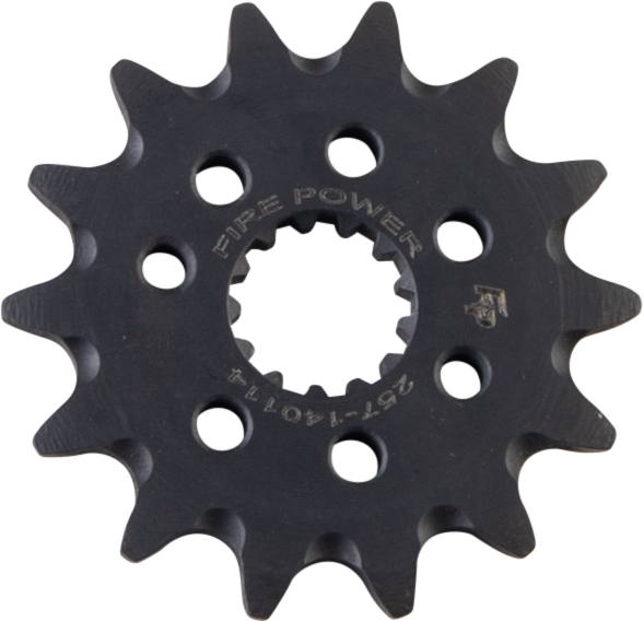FIRE POWER Front CS Sprocket Steel 14T for Kawasaki KFX 400 and Suzuki Lt - R450 Quadracer - Kelly Motorsports