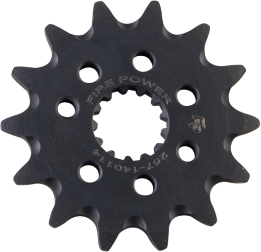 FIRE POWER Front CS Sprocket Steel 14T for Kawasaki KFX 400 and Suzuki Lt - R450 Quadracer - Kelly Motorsports