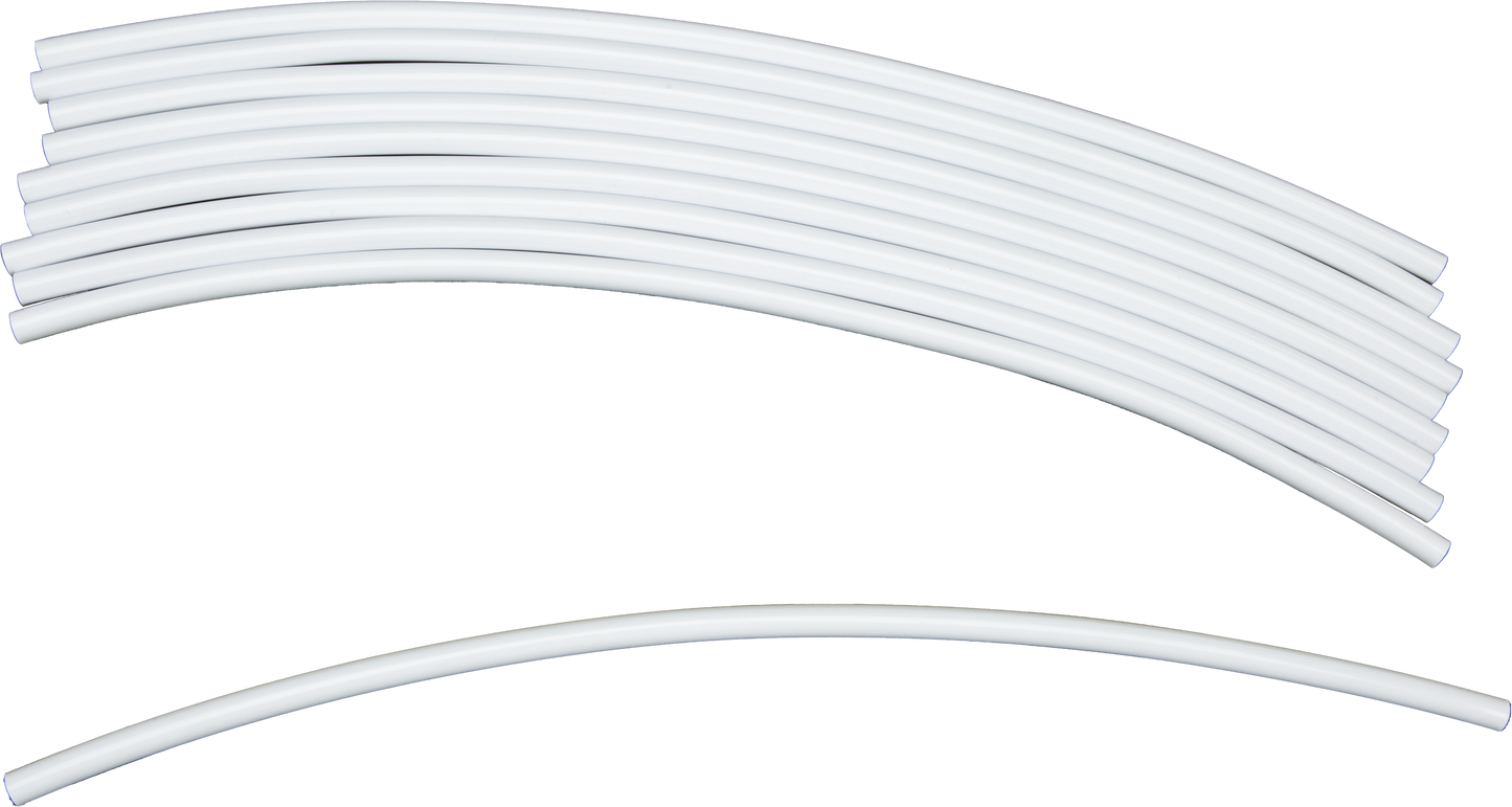 Fire Power Gas Cap Vent Hose White 18 - Inch, 10 - Pack - Kelly Motorsports