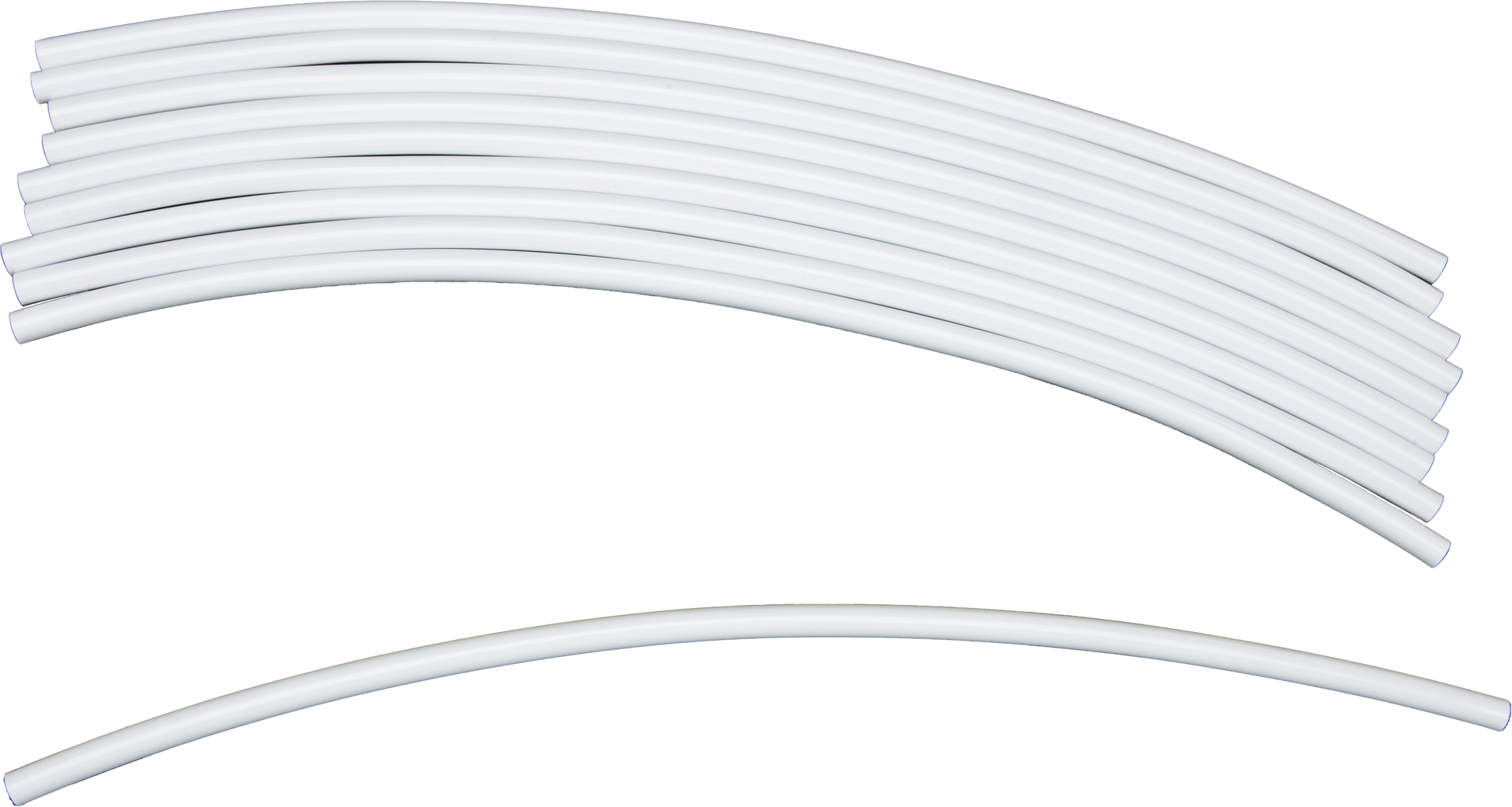 Fire Power Gas Cap Vent Hose White 18 - Inch, 10 - Pack - Kelly Motorsports