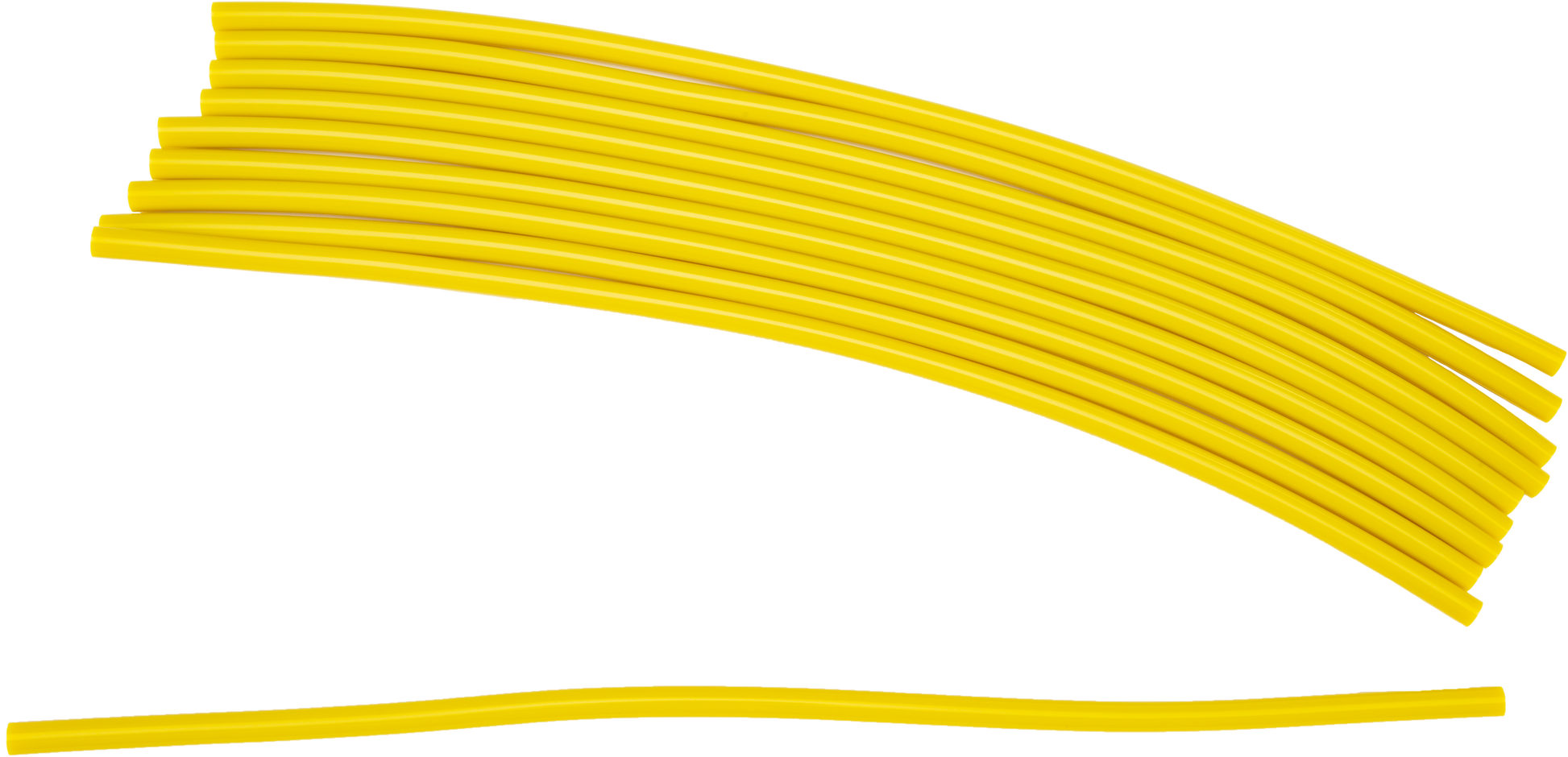 FIRE POWER Gas Cap Vent Hose Yellow 18 - Inch | Part Number 28 - 1155 - Kelly Motorsports