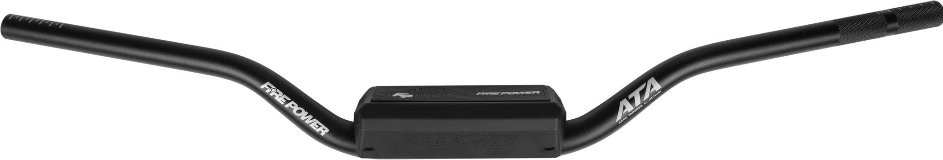 Fire Power Handlebar ATA CR High Black - 1 1/8 inch to 7/8 inch Tapered Aluminum Construction - Kelly Motorsports