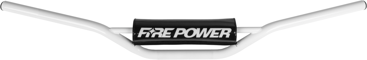 FIRE POWER Handlebar CSC CR High White - Part Number 063201251 - Kelly Motorsports