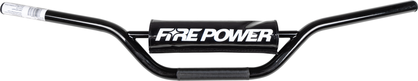 FIRE POWER Handlebar CSC Mini/81 150cc Black - Durable Carbon Steel Construction - Kelly Motorsports