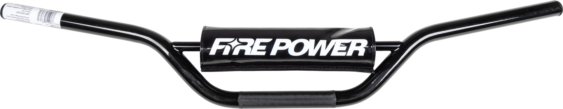 FIRE POWER Handlebar CSC Mini/81 150cc Black - Durable Carbon Steel Construction - Kelly Motorsports