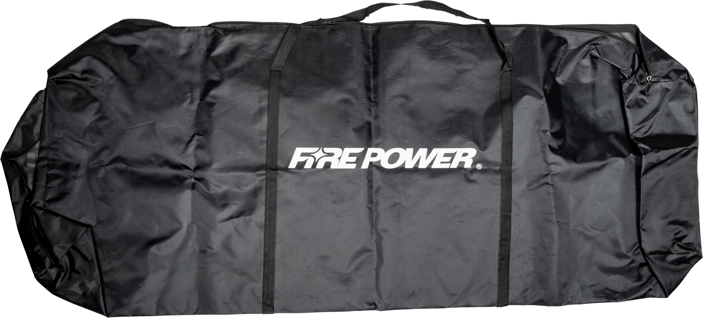 Fire Power HYA - 014 - FP Canopy Bag 10x20 inches in Blue with White Logo - Kelly Motorsports