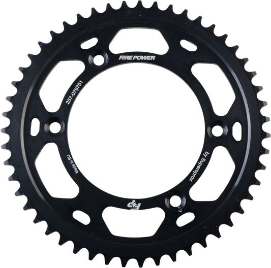 FIRE POWER Kawasaki KLX125 Rear Steel Sprocket 51 Teeth - Model FPS - 797 - 51 - BLK - Kelly Motorsports