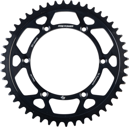 FIRE POWER Kawasaki KLX250S & KX250F Rear Sprocket Steel 48T - Durable Black Finish - Kelly Motorsports