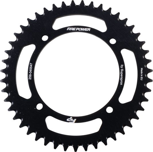 FIRE POWER Kawasaki KX65 Rear Sprocket Aluminum 47T Black Part FPA - 455 - 47 - BLK - Kelly Motorsports