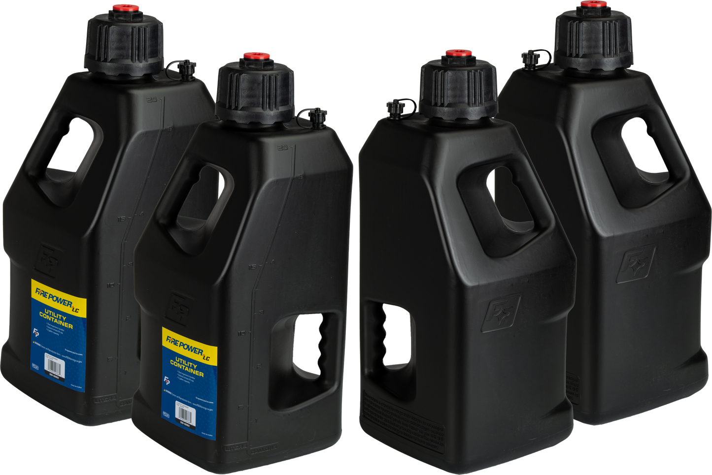 FIRE POWER LC Utility Container Black, 5 Gallon Capacity - Part Number 300 - 00901 - Kelly Motorsports