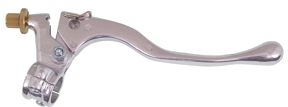 FIRE POWER Lever Assembly Left Silver for Honda ATC110 and ATC185S - Kelly Motorsports