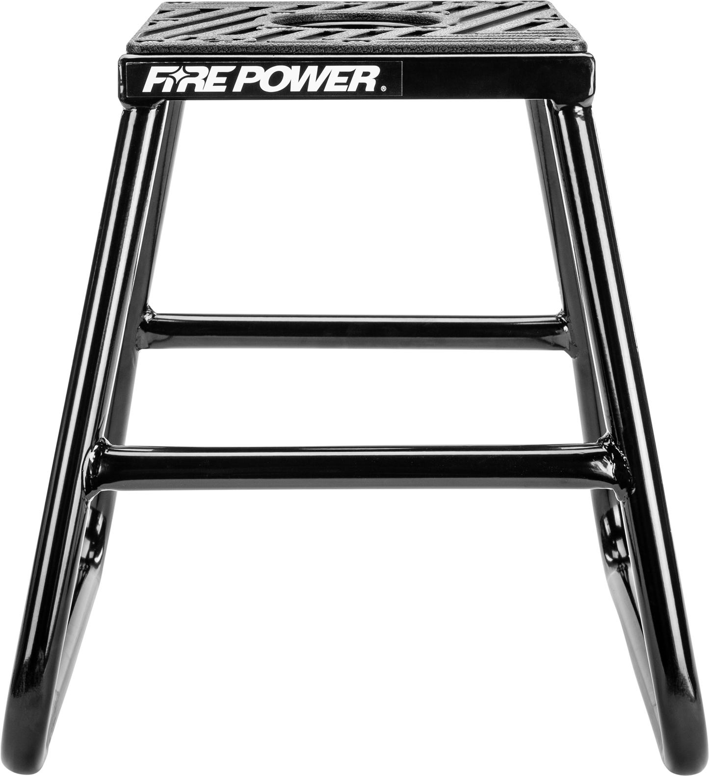 FIRE POWER Moto Stand Black with Part Number 61 - 0800 – Heavy - Duty Steel Support for Off - Road Bikes - Kelly Motorsports