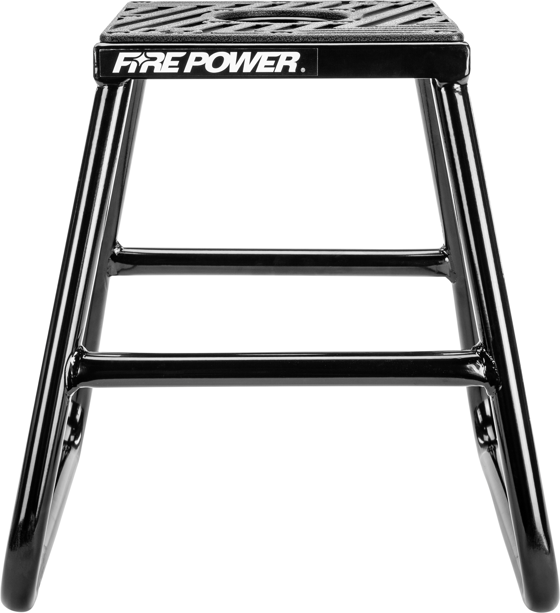 FIRE POWER Moto Stand Black with Part Number 61 - 0800 – Heavy - Duty Steel Support for Off - Road Bikes - Kelly Motorsports