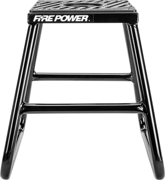 FIRE POWER Moto Stand Black with Part Number 61 - 0800 – Heavy - Duty Steel Support for Off - Road Bikes - Kelly Motorsports