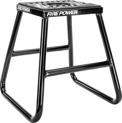 FIRE POWER Moto Stand Black with Part Number 61 - 0800 – Heavy - Duty Steel Support for Off - Road Bikes - Kelly Motorsports