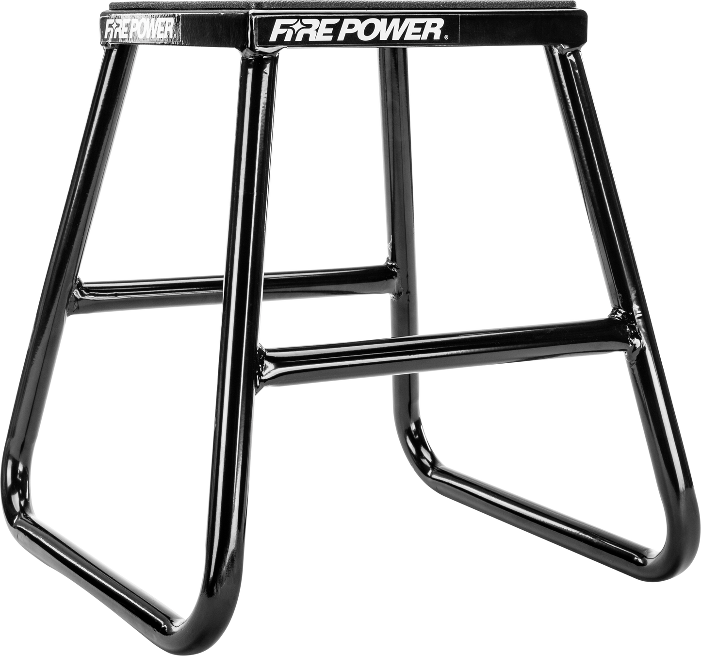 FIRE POWER Moto Stand Black with Part Number 61 - 0800 – Heavy - Duty Steel Support for Off - Road Bikes - Kelly Motorsports