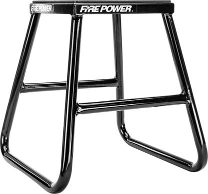 FIRE POWER Moto Stand Black with Part Number 61 - 0800 – Heavy - Duty Steel Support for Off - Road Bikes - Kelly Motorsports