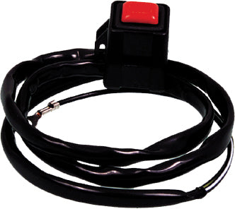 FIRE POWER OEM Style Waterproof Kill Button for Suzuki RM250 - 17 Inch Heavy Duty Covered Wire - Kelly Motorsports