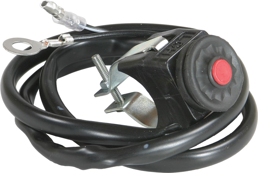 FIRE POWER OEM Style Waterproof Kill Switch Button for Kawasaki KX250F - Part 75204 - Kelly Motorsports