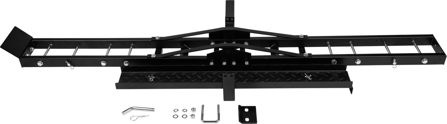 Fire Power Part 5011 Motorcycle Carrier Black for 2 - inch Class III/IV Hitch Receivers - Kelly Motorsports