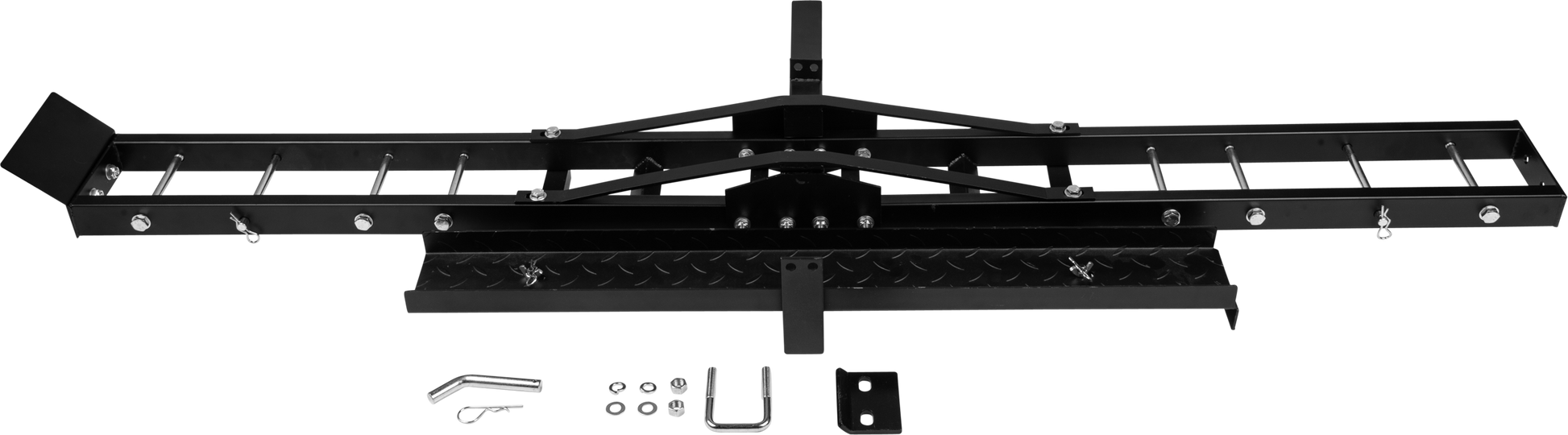 Fire Power Part 5011 Motorcycle Carrier Black for 2 - inch Class III/IV Hitch Receivers - Kelly Motorsports