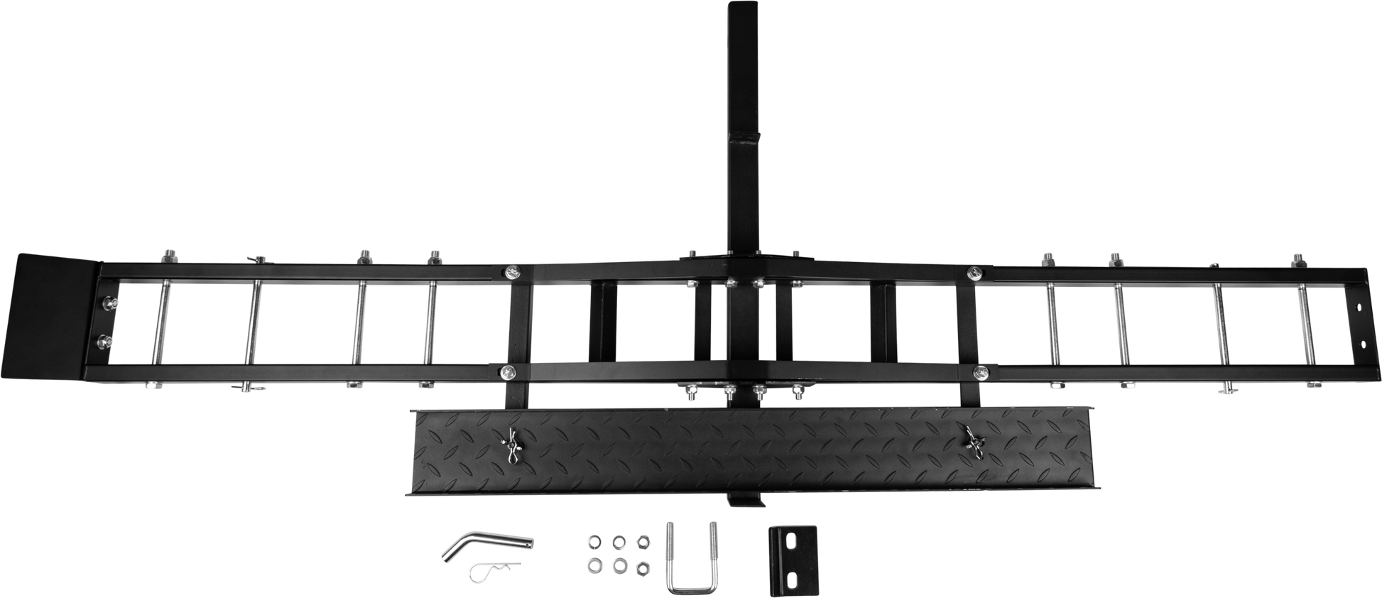 Fire Power Part 5011 Motorcycle Carrier Black for 2 - inch Class III/IV Hitch Receivers - Kelly Motorsports