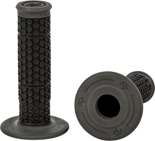 Fire Power Pilot MX Standard Grips Black and Gray - Offroad and Track Performance - Kelly Motorsports
