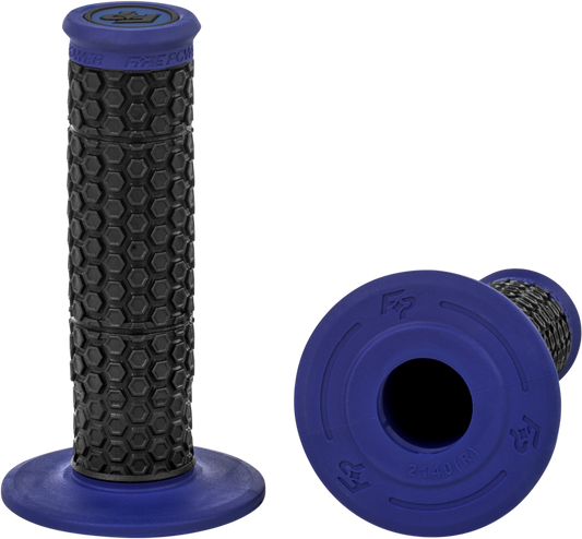 Fire Power Pilot MX Standard Grips Blue - Offroad & Track Performance - Kelly Motorsports