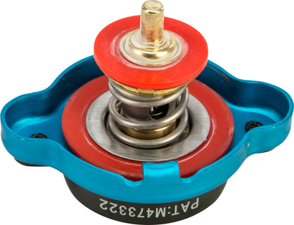 FIRE POWER Radiator Cap with Temperature Gauge for KTM and Husqvarna Models (Part 012314524) - Kelly Motorsports