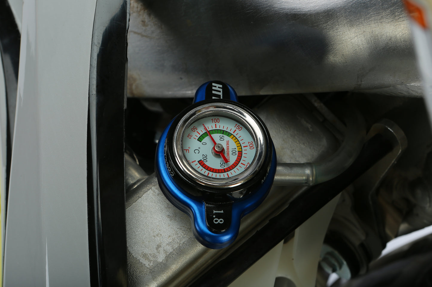 FIRE POWER Radiator Cap with Temperature Gauge for Yamaha and Honda Powersport Models - Kelly Motorsports
