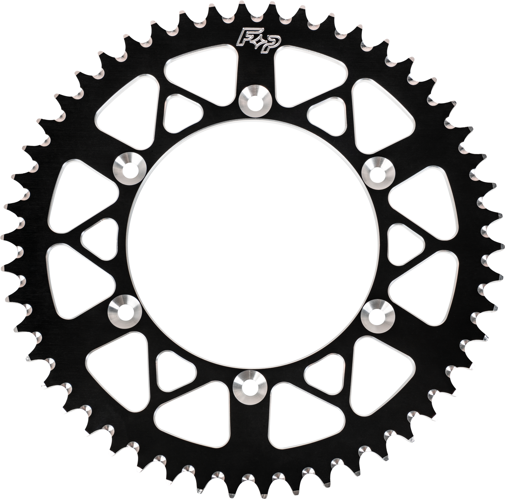 FIRE POWER Rear Aluminum Sprocket 49T 428 Black for Husqvarna TC 85 and KTM 85 SX - Kelly Motorsports